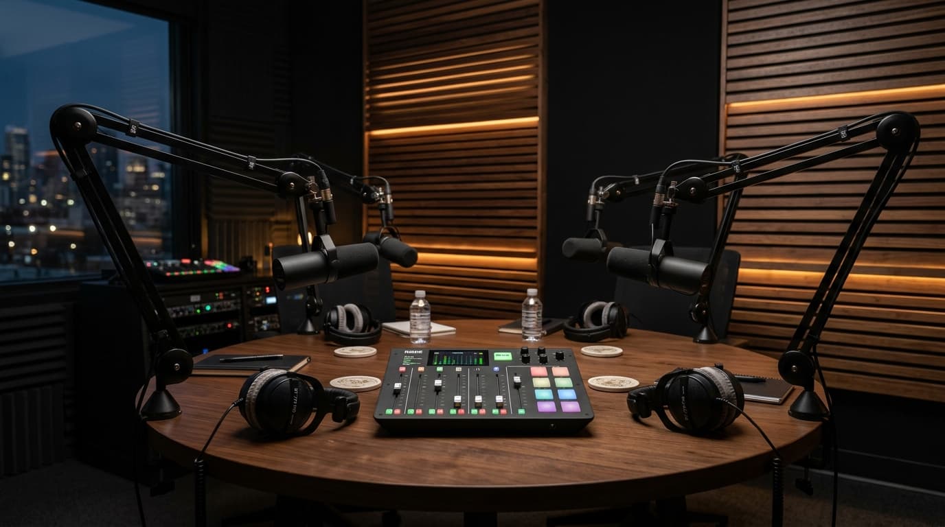 Conception, Enregistrement & Présentation de Podcast